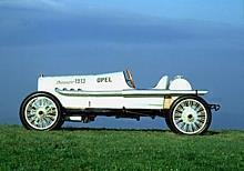 Erster Vierventil-Motor mit 110 PS. Opel entwickelte 1913 eine neue Generation von Rennwagen für den Großen Preis von Frankreich.  Foto:     Auto-Medienportal.Net/Opel 